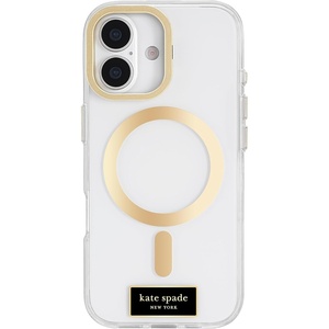 image:imagekate spade new york iPhone 17 Case  Tortoise Brown  Compatible with MagSafe  Lightweight Designer Case for iPhone 17 with AntiScratch Coating and Speckled Tortoise DesignClear