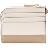 image:imageDevin Saffiano Leather Coin Card Case WristletColorblocked Timeless Taupe Multi