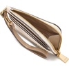 image:imageDevin Saffiano Leather Coin Card Case WristletColorblocked Timeless Taupe Multi