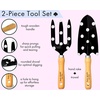 image:imageKate Spade New York 2 Piece Gardening Hand Tools Cute Garden Tool Set Includes Hand Rake and Trowel Picture Dot