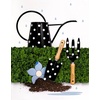image:imageKate Spade New York 25 Liter Indoor Watering Can Metal Watering Can for House Plants Cute Gardening Tool for Women Picture Dot