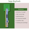 image:imageKate Spade New York 6ft Dog Leash Heavy Duty Leash for Female or Male Dogs Cute Pet Leash with Gold Metal Hardware Long Dog Lead for Medium and Large Breeds Raining Cats and Dogs