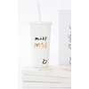 image:imageKate Spade New York Acrylic Bridal Tumbler with Lid and Straw 20 oz Tumbler for Bride to Be Slim Double Wall Tumbler Miss to Mrs White20 Ounces Pack of 2