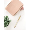 image:imageKate Spade New York Black Ink Ballpoint Pen with Stylus Tip and Storage Pouch Gold Dots