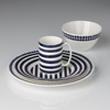 image:imageKate Spade New York Charlotte Street North CreamSoupBowls 081 LB BlueAccent Plate