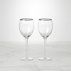 image:imageKate Spade New York Cheers to Us Sweet amp Dry Wine Glasses Set of 2 088 ClearWine Glasses  Set of 2