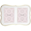 image:imageKate Spade New York Crown Point Double 5 X 7 Frame 260 LB SilverGold