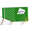 image:imageKate Spade New York Cute 1 Inch Binder Holds Letter Size Paper 3 Ring Binder with Tab Dividers and Pockets GreenJoy Dot