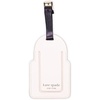 image:imageKate Spade New York Cute Luggage Tag for Women Durable Vegan Leather Suitcase Tag Unique Luggage Identifier Lets Wander