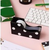 image:imageKate Spade New York Cute Tape Dispenser Clear Tape Desk Dispenser Decorative Desk Accessory Picture Dot