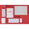image:imageKate Spade New York Expanding File Organizer 12Pocket Folder Faux Leather File Folio with Magnetic Closure Letter Size Document Holder Ladybug Dot