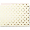 image:imageKate Spade New York File Folder Set of 6 Letter Size Filing Organizers Gold DotGold Dots