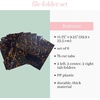 image:imageKate Spade New York File Folder Set of 6 Letter Size Filing Organizers Gold DotTortoise