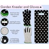 image:imageKate Spade New York Garden Kneeler and Gardening Gloves for Women Cute Garden Tool Set with Thick Kneeling Pad and Yard Gloves Picture Dot