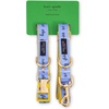 image:imageKate Spade New York Hands Free Leash for Dog Walking Adjustable Waist Leash 3460 Long Pet Lead with Gold Metal Hardware Raining Cats and Dogs
