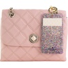 image:imageKate Spade New York Id Badge Clip Key Chain Sparkle Silicone Keychain Accessory and Suitcase Identifier Multi Glitter