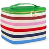 image:imageKate Spade New York Insulated Lunch Tote Small Lunch Cooler Cute Lunch Bag for Women Striped Thermal Bag with Double Zipper Close and Carrying Handle Adventure Stripe