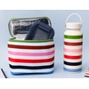 image:imageKate Spade New York Insulated Lunch Tote Small Lunch Cooler Cute Lunch Bag for Women Striped Thermal Bag with Double Zipper Close and Carrying Handle Adventure Stripe