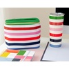 image:imageKate Spade New York Insulated Lunch Tote Small Lunch Cooler Cute Lunch Bag for Women Striped Thermal Bag with Double Zipper Close and Carrying Handle Adventure Stripe