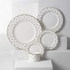 image:imageKate Spade New York Larabee Road Gold Saucer 040 LB White5Piece Place Setting