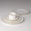 image:imageKate Spade New York Larabee Road Gold Saucer 040 LB White5Piece Place Setting