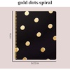 image:imageKate Spade New York Large Spiral Notebook with 160 College Ruled Pages Scatter Dot