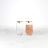 image:imageKate Spade New York Love 2Piece Stemless Toasting Flutes 075 LB Clear