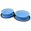 image:imageKate Spade New York Portable Dog Bowls Two 16oz Collapsible Bowls with Case Raining Cats and Dogs