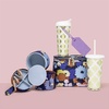 image:imageKate Spade New York Purple Silicone Luggage Tag with Strap Spade Flower Purple