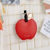 image:imageKate Spade New York Round Red Vegan Leather Luggage Tag for Women Durable Suitcase ID Tag AppleApple