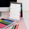 image:imageKate Spade New York Undated Weekly Spiral Planner Notepad Desk Planner Calendar Pad with 52 Sheets Weekly Desktop Calendar Agenda Sunny Day Stripe