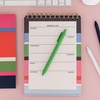 image:imageKate Spade New York Undated Weekly Spiral Planner Notepad Desk Planner Calendar Pad with 52 Sheets Weekly Desktop Calendar Agenda Sunny Day Stripe