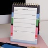 image:imageKate Spade New York Undated Weekly Spiral Planner Notepad Desk Planner Calendar Pad with 52 Sheets Weekly Desktop Calendar Agenda Sunny Day Stripe