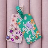 image:imageKate Spade New York Vegan Leather Luggage Tag for Women Durable Suitcase ID Tag Enchanted StripePacific Petals