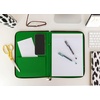 image:imageKate Spade New York Vegan Leather Padfolio Zipper Portfolio with 85 x 11 Writing Pad Document Organizer for Business Modern Leopard