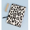 image:imageKate Spade New York Vegan Leather Padfolio Zipper Portfolio with 85 x 11 Writing Pad Document Organizer for Business Modern Leopard