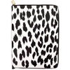 image:imageKate Spade New York Vegan Leather Padfolio Zipper Portfolio with 85 x 11 Writing Pad Document Organizer for Business Modern Leopard