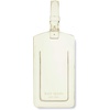 image:imageKate Spade New York White Vegan Leather Luggage Tag Bridal Gift for Bride Cute Travel Tag for Honeymoon Durable Suitcase Tag Miss to Mrs