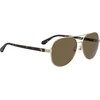 image:imageKate Spade New York Womens AverieS Pilot Aviator SunglassesGold Brown