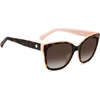 image:imageKate Spade New York Womens KS Daesha 2GS Square SunglassesHavana Pink