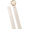 image:imageKate Spade Womens 125 Inch Round Molten Buckle Belt Stylish Accessory amp Adjustable FitCream