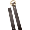 image:imageKate Spade Womens 125 Inch Round Molten Buckle Belt Stylish Accessory amp Adjustable FitHot Fudge