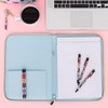 image:imagekate spade new york 1325 x 950 Faux Leather Notepad Zip Folio with Interior Pocket Zipper Close and Pen Loop Safari Floral