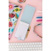 image:imagekate spade new york 55 x 375 Jotter Notepad with Refillable 96 Page Perforated Lined Notepad Gold Pen Flip Cover and Elastic Loop Safari Floral