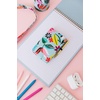 image:imagekate spade new york 55 x 375 Jotter Notepad with Refillable 96 Page Perforated Lined Notepad Gold Pen Flip Cover and Elastic Loop Safari Floral