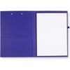 image:imagekate spade new york A4 Clipboard Folio with Low Profile Clip Professional Padfolio Includes Lined Notepad Pen Loop and Pocket Ocean StripeCharmed Library