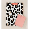 image:imagekate spade new york A4 Clipboard Folio with Low Profile Clip Professional Padfolio Includes Lined Notepad Pen Loop and Pocket Ocean StripeForest Feline
