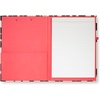 image:imagekate spade new york A4 Clipboard Folio with Low Profile Clip Professional Padfolio Includes Lined Notepad Pen Loop and Pocket Ocean StripeForest Feline