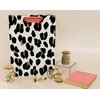 image:imagekate spade new york A4 Clipboard Folio with Low Profile Clip Professional Padfolio Includes Lined Notepad Pen Loop and Pocket Ocean StripeForest Feline