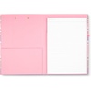 image:imagekate spade new york A4 Clipboard Folio with Low Profile Clip Professional Padfolio Includes Lined Notepad Pen Loop and Pocket Ocean StripeOcean Stripe